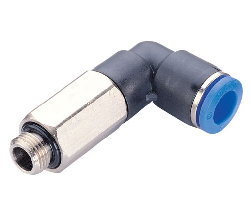 Фитинг  6-G1/8 угловой удлиненный CDC Pneumatics PLL06-G01 PLL06-G01